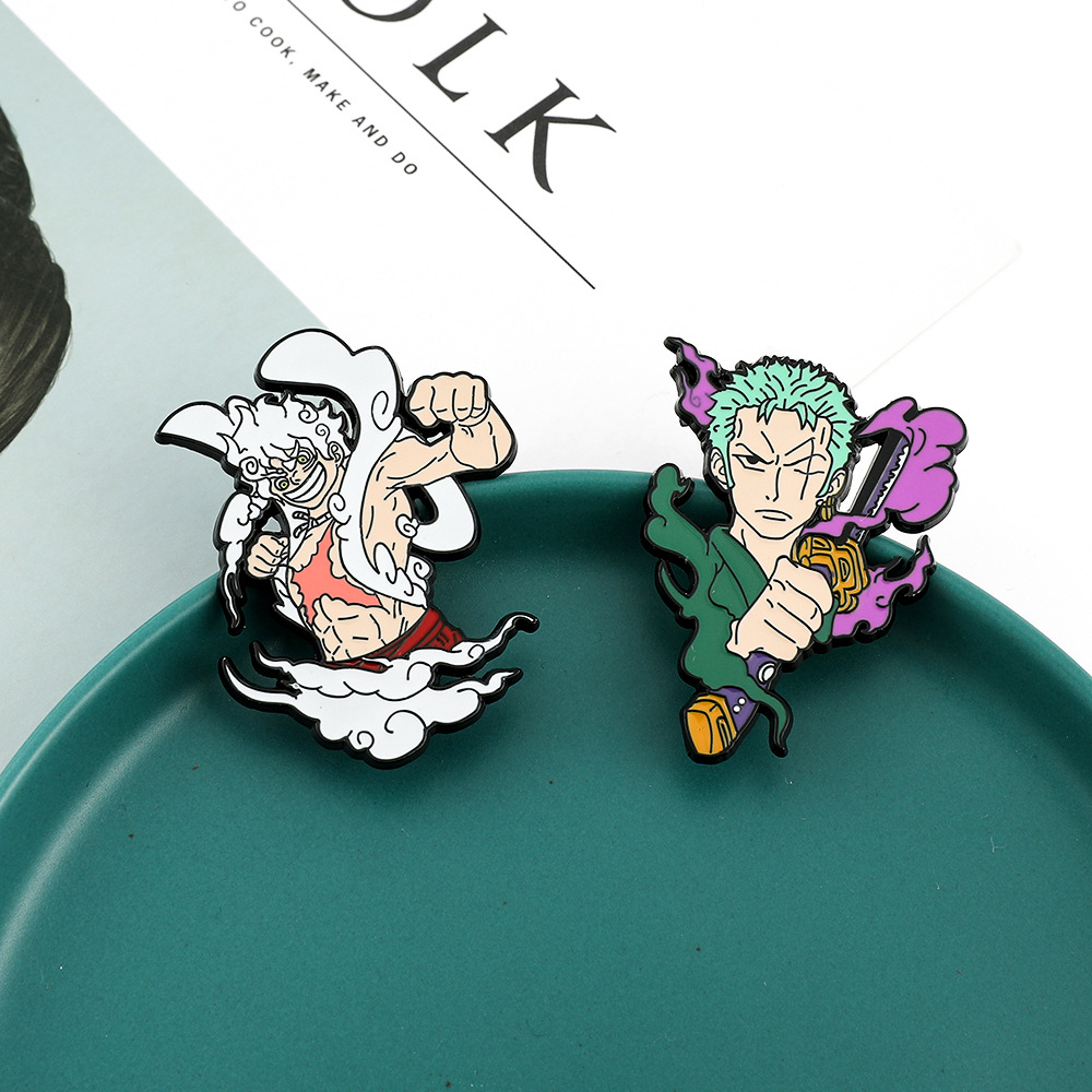 일본 만화 애니메이션 캐릭터 상품 원피스 브로치 루피  - Anime Merchandise In Japanese 리뷰 및 가격