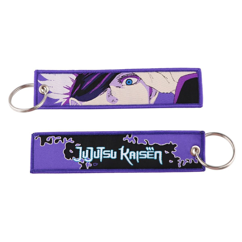 주술회센 애니메이션 굿즈 고죠 사토루 직조 키체인 랜야 - Anime Merchandise Japan 리뷰 및 가격