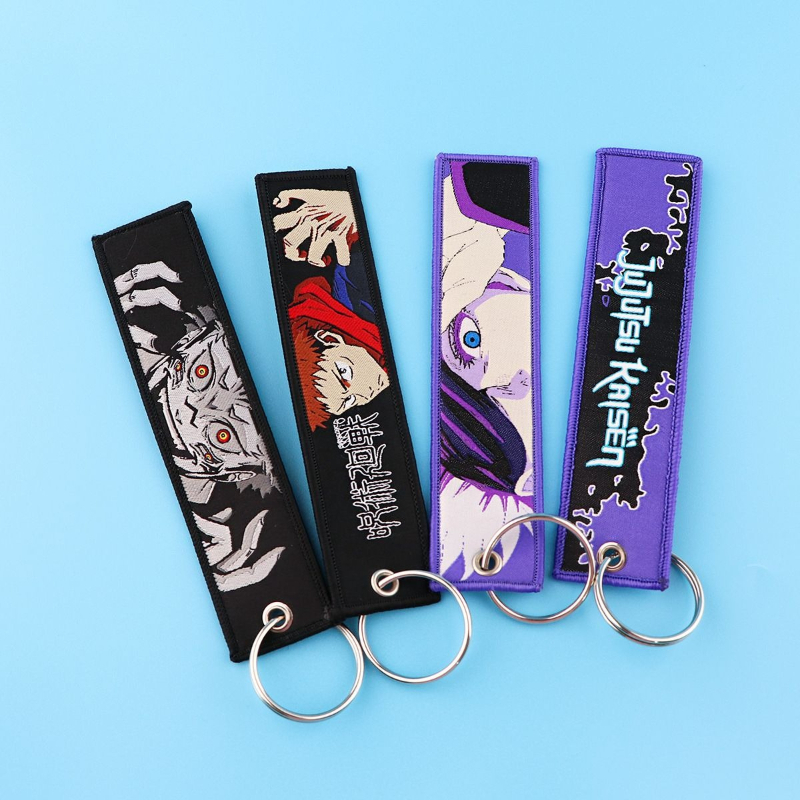 주술회센 애니메이션 굿즈 고죠 사토루 직조 키체인 랜야 - Anime Merchandise Japan 리뷰 및 가격