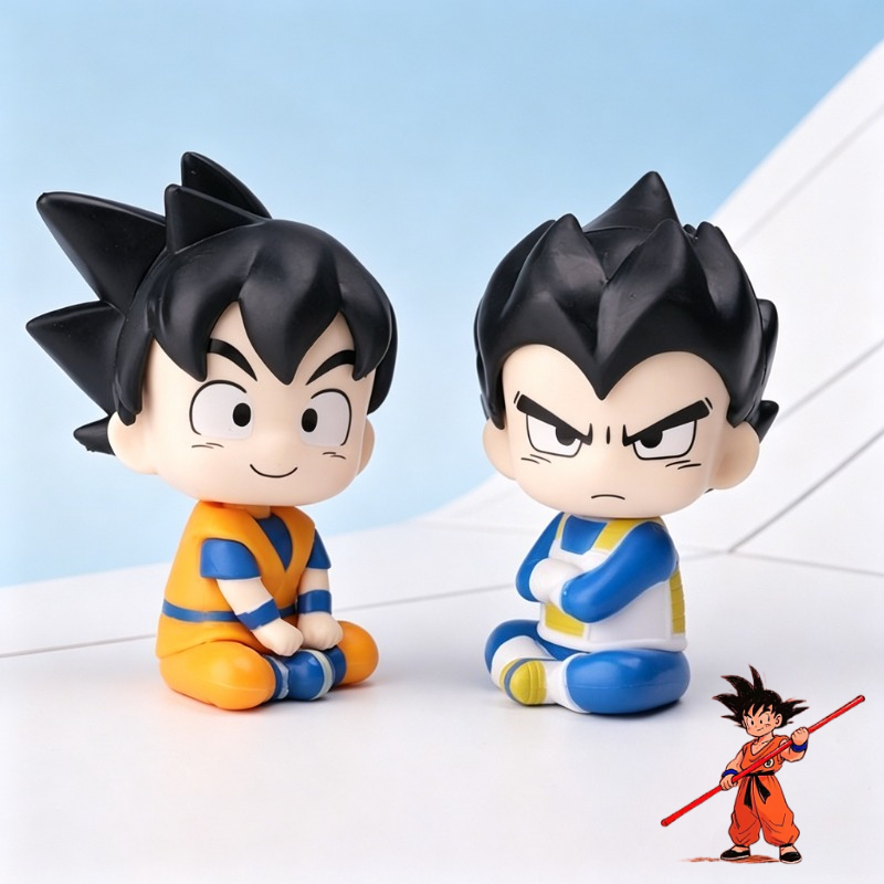 드래곤볼 치비 손오공 베지터 만화 귀여운 앉아있는 피규 - Anime Merchandise Japan 리뷰 및 가격